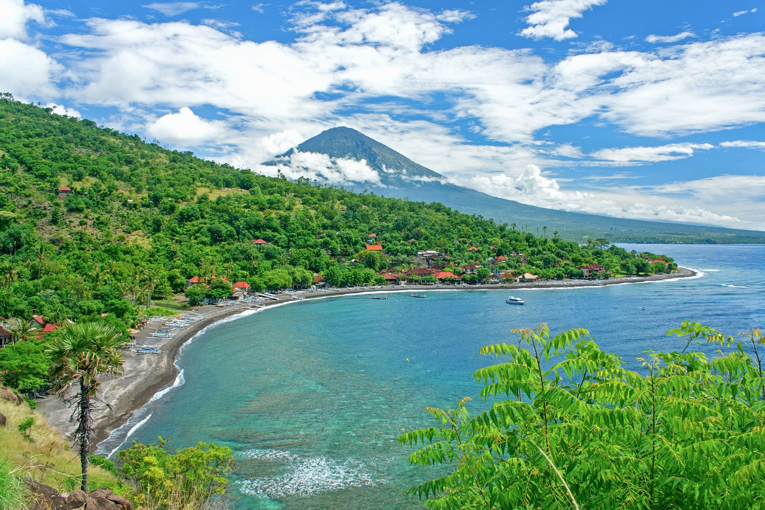 Bali coastal scene
